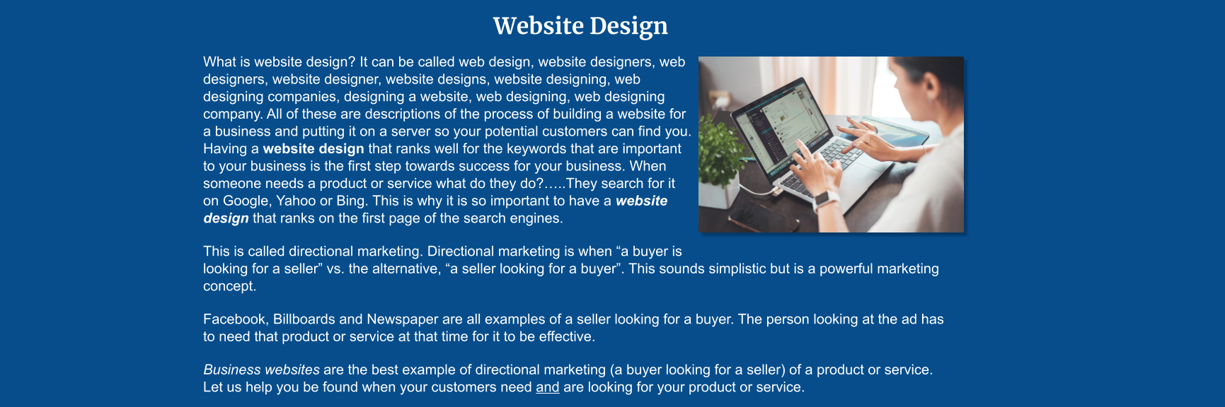 wesite design northwest arkansas